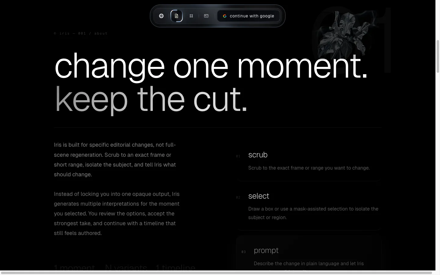 iris screenshot 2